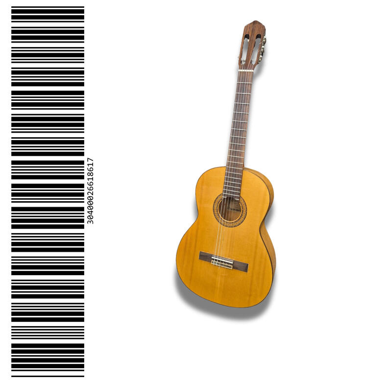 Guitar 1 Hanging on Tool Chest