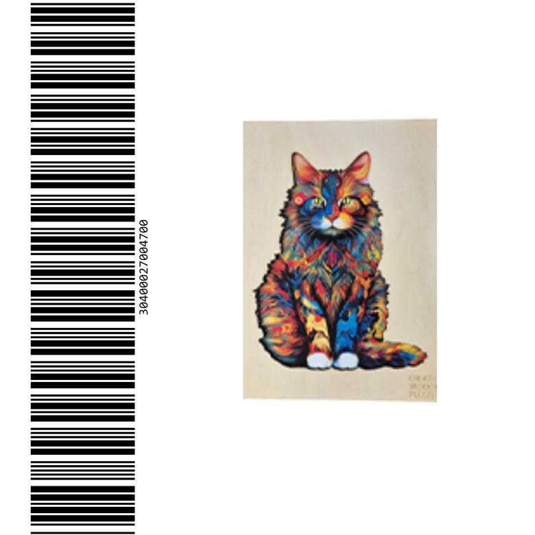 Jigsaw Puzzle 8 Wooden Display Shelf/Drawer