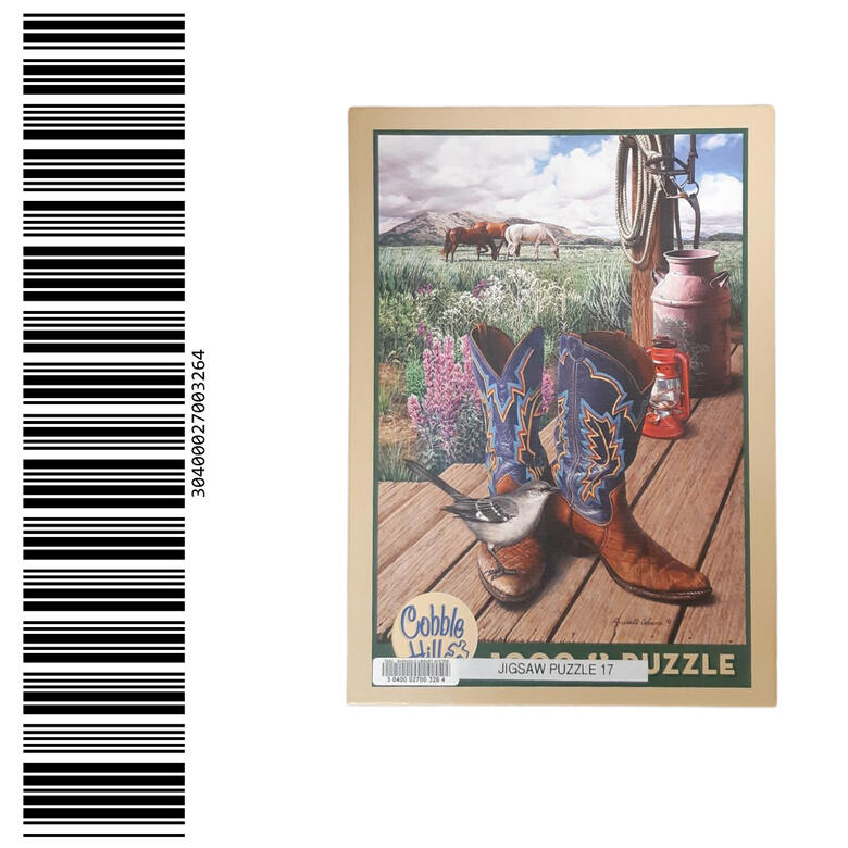 Jigsaw Puzzle 17 Wooden Display Shelf/Drawer