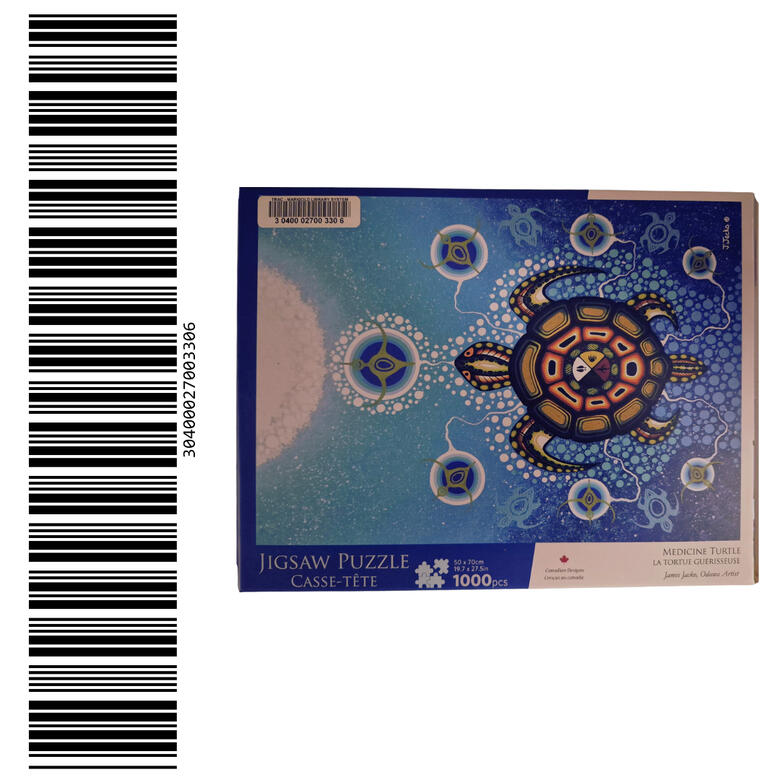 Jigsaw Puzzle 12 Wooden Display Shelf/Drawer