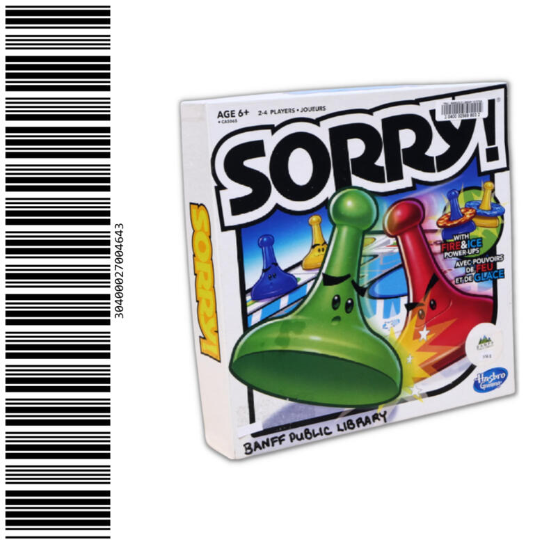 Sorry Game Wooden Display Shelf/Drawer