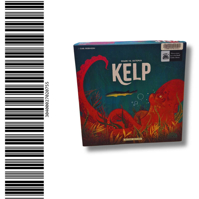 Kelp Board Game Wooden Shelf/Drawer