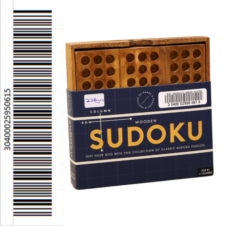 Wood Sudoku Set Cupboard 3 Bottom