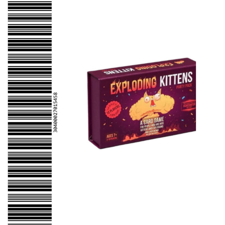 Exploding Kittens Wooden Display Shelf/Drawer