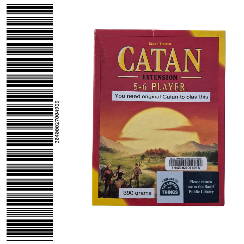 Catan Player Extension Pack Wooden Display Shelf/Drawer