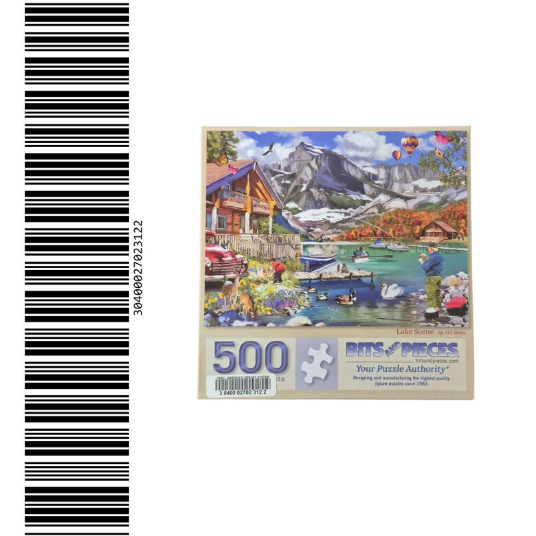 Jigsaw Puzzle 10 Wooden Display Shelf/Drawer