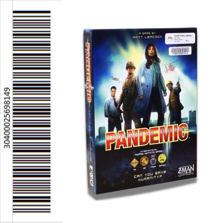 Pandemic Game Wooden Display Shelf/Drawer