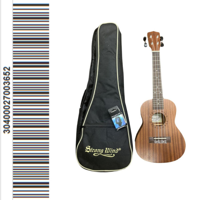 Ukulele 3 Hanging on Tool Chest