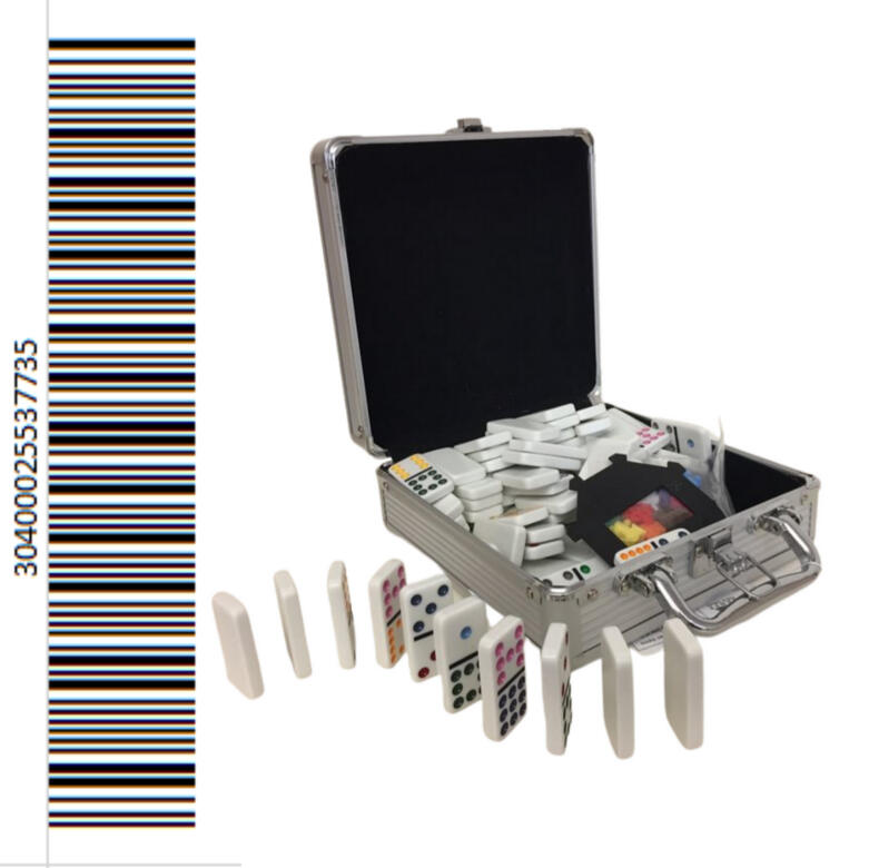 Domino Set Wooden Display Shelf/Drawer