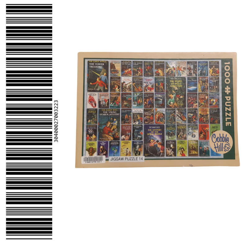 Jigsaw Puzzle 14 Wooden Display Shelf/Drawer